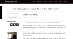 Desktop Screenshot of andresgarrido.com