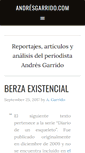 Mobile Screenshot of andresgarrido.com