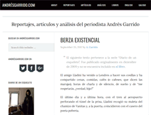 Tablet Screenshot of andresgarrido.com